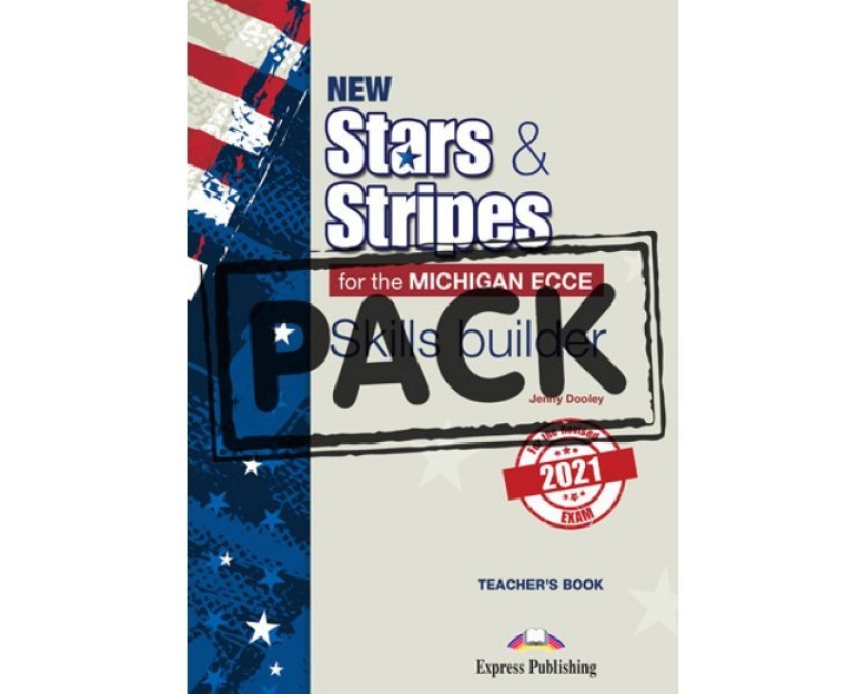 NEW STARS   STRIPES MICHIGAN ECPE 2021 EXAM TCHRS (+ DIGIBOOKS APP)