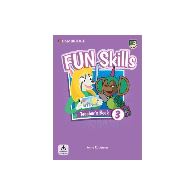 FUN SKILLS 3 TCHRS (+ DOWNLOADABLE AUDIO)