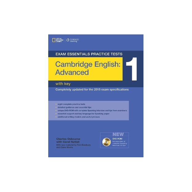 EXAM ESSENTIALS 1 ADVANCED PRACTICE TESTS SB (+ DVD-ROM) W/A