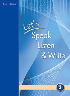 LETS SPEAK LISTEN   WRITE 3 SB