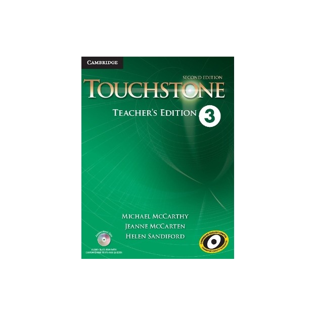 TOUCHSTONE 3 TCHRS (+ CD + CD-ROM) 2ND ED