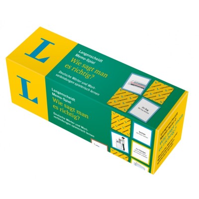 LANGENSCHEIDT MEMOSPIEL WIE SAGT MAN ES RICHTIG?