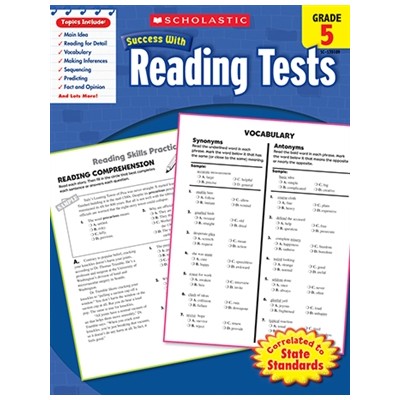 SUCCESS WITH READING TESTS (GRADE 5)