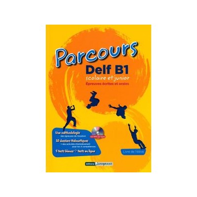 PARCOURS DELF B1 SCOLAIRE ET JUNIOR (CD-MP3 EN LIGNE)