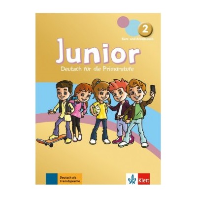 JUNIOR 2 KURSBUCH   ARBEITSBUCH (+AUDIOS ONLINE + KLETT BOOK-APP)