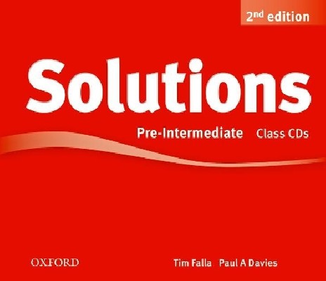 SOLUTIONS PRE-INTERMEDIATE CD CLASS (3) 2ND ED