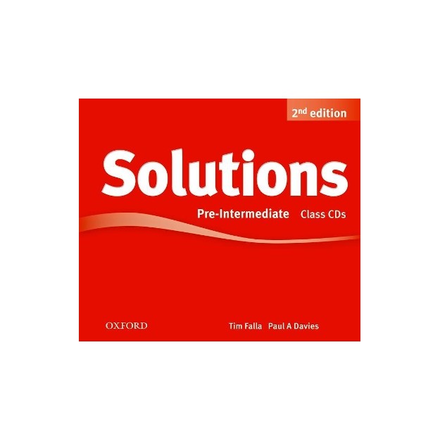 SOLUTIONS PRE-INTERMEDIATE CD CLASS (3) 2ND ED