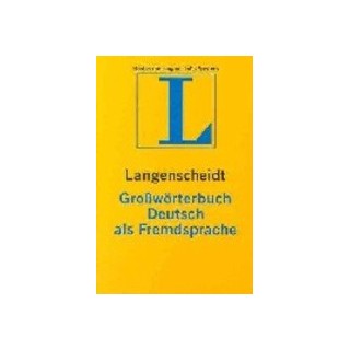 LANGENSCHEIDT GROSSWOERTERBUCH (+ CD-ROM) DEUTSCH ALS FREMDSPRACHE