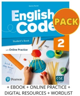 ENGLISH CODE 2 SB PACK (+ EBOOK + ONLINE PRACTICE + DIGITAL RESOURCES + WORDLIST)