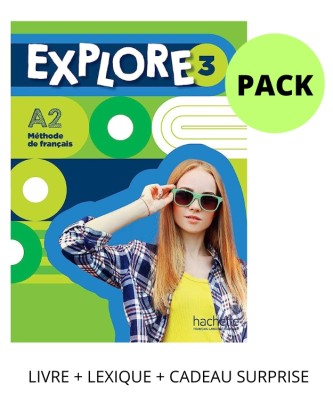 EXPLORE 3 PACK (LIVRE + LEXIQUE + CADEAU SURPRISE)
