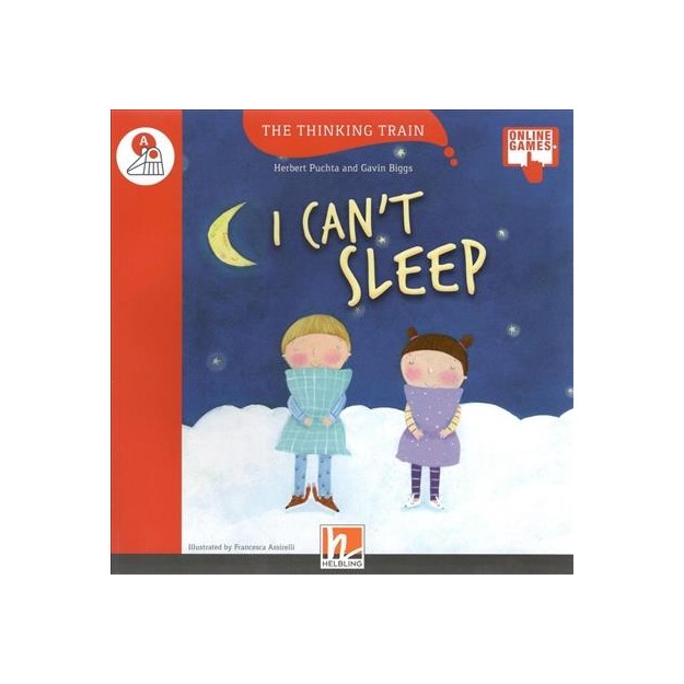 RED SERIES I CANT SLEEP- READER + AUDIO CD + E-ZONE NEW EDITION (RED SERIES 3)