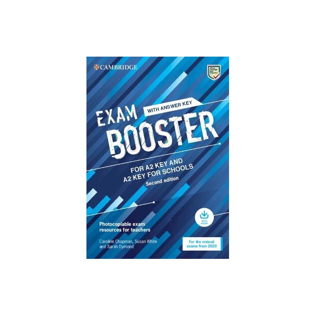 CAMBRIDGE ENGLISH EXAM BOOSTER KEY   KEY FOR SCHOOLS (+ AUDIO) W/A - FOR 2020 EXAMS