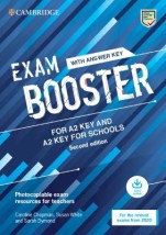 CAMBRIDGE ENGLISH EXAM BOOSTER KEY KEY FOR SCHOOLS (+ AUDIO) W/A - FOR 2020 EXAMS
