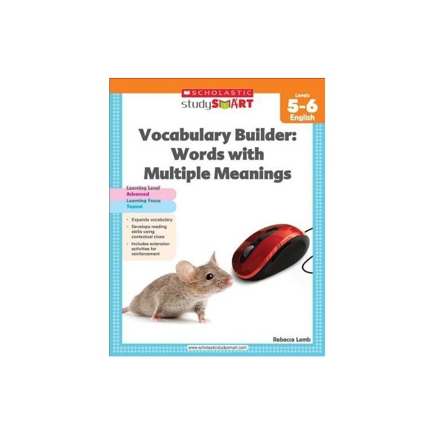 STUDY SMART : VOCABULARY BUILDER: WORDS WITH MULTIPLE MEANINGS (LEVEL 5-6) PB