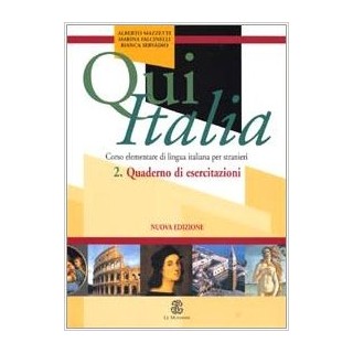 QUI ITALIA - 2 QUADERNO DI ESERCITAZIONI N/E