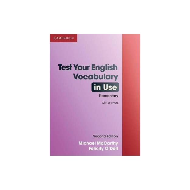 TEST YOUR ENGLISH VOCABULARY IN USE ELEMENTARY SB W/A 2ND ED