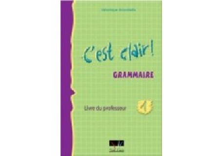 CEST CLAIR 1 GRAMMAIRE PROFESSEUR N/E
