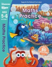 DISNEY LEARNING : FINDING DORY : MATHS PRACTICE AGES 5-6 PB