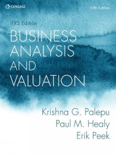 BUSINESS ANALYSIS AND VALUATION: IFRS EDITION 5TH ED PB