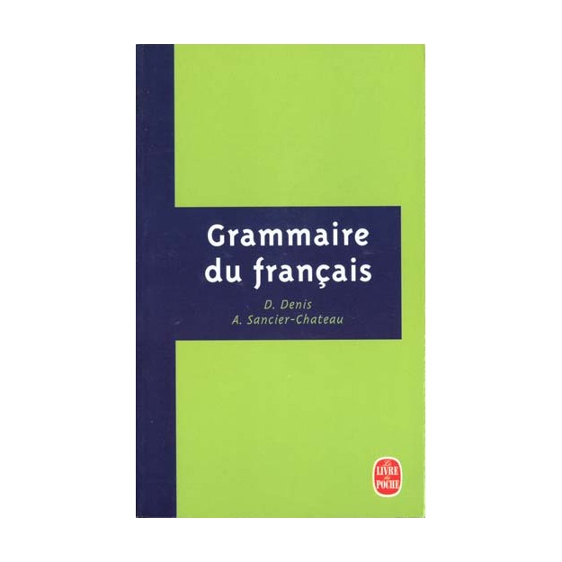 GRAMMAIRE DU FRANCAIS PB