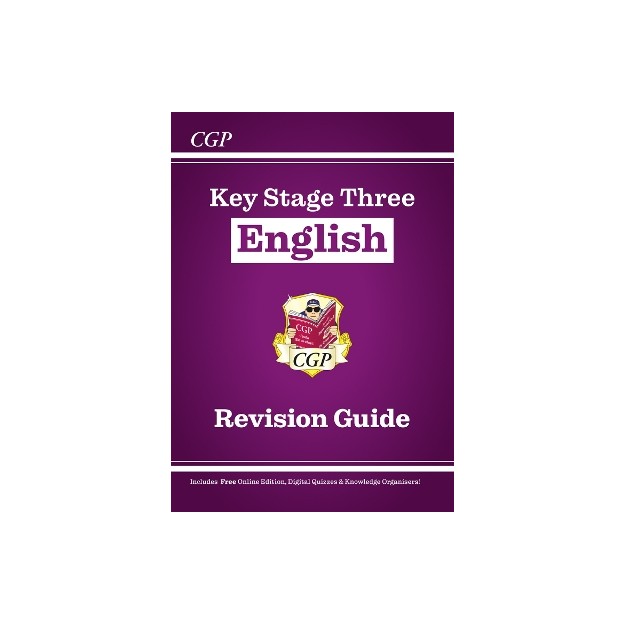 KS3 ENGLISH REVISION GUIDE (WITH ONLINE EDITION, QUIZZES AND KNOWLEDGE ORGANISERS)
