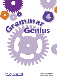 GRAMMAR GENIUS 4 TEST