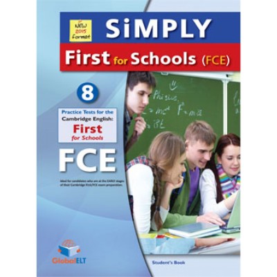 SIMPLY B2 FIRST FOR SCHOOLS 8 PRACTICE TESTS SB