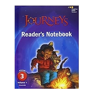 JOURNEYS READERS NOTEBOOK VOLUME 1 GRADE 3 - 2017