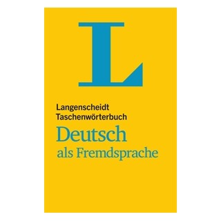 LANGENSCHEIDT TASCHENWORTERBUCH DEUTSCH ALS FREMDSPRACHE