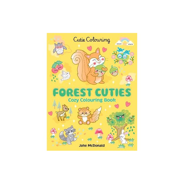 FOREST CUTIES: COLOURING BOOK