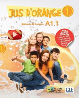 JUS DORANGE SUPER PACK ENERGIE 1 A1.1 (METHODE + CAHIER + DVD ROM + CARTE DE FRANCE + TRANSCRIPTIONS)