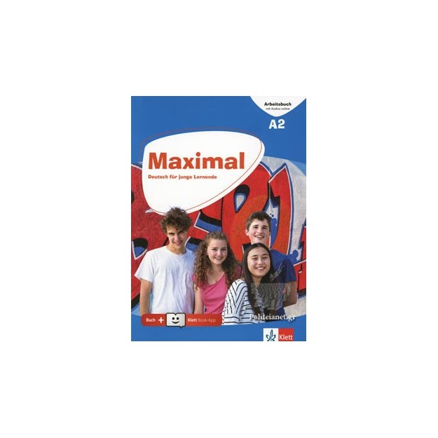 MAXIMAL A2 ARBEITSBUCH (+MIT AUDIOS ONLINE + KLETT BOOK-APP)