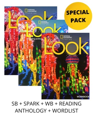 LOOK 2 SPECIAL PACK FOR GREECE (SB + SPARK + WB + READING ANTHOLOGY   WORDLIST) BRIT. ED