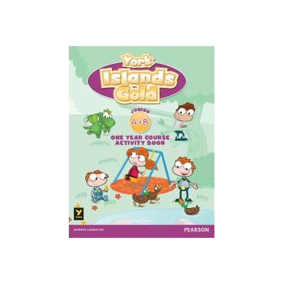 YORK ISLANDS GOLD JUNIOR A   B ACTIVITY BOOK (+ STICKERS)