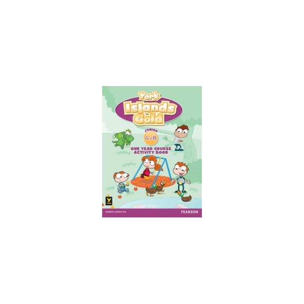 YORK ISLANDS GOLD JUNIOR A   B ACTIVITY BOOK (+ STICKERS)