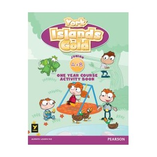 YORK ISLANDS GOLD JUNIOR A   B ACTIVITY BOOK (+ STICKERS)