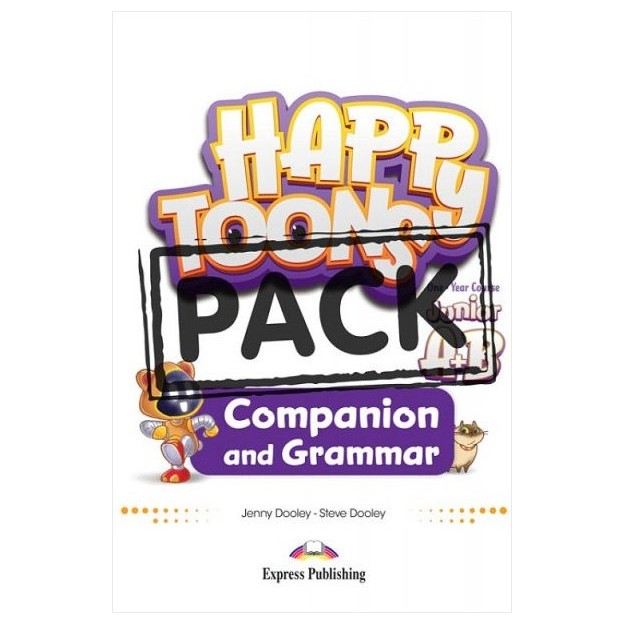 HAPPY TOONS ONE YEAR COURSE (JUNIOR A+B) COMPANION   GRAMMAR (+ DIGIBOOKS APP)