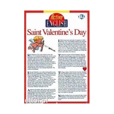 ACTIVE ENGLISH SUBJECT 7 - SAINT VALENTINES DAY