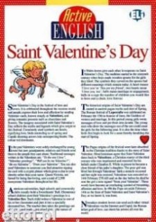 ACTIVE ENGLISH SUBJECT 7 - SAINT VALENTINES DAY