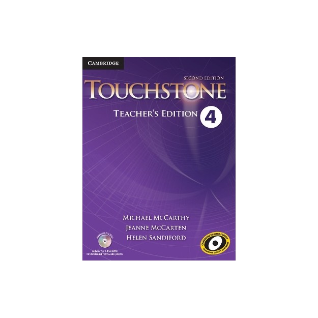 TOUCHSTONE 4 TCHRS (+ CD + CD-ROM) 2ND ED