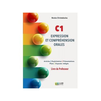 C1 - EXPRESSION ET COMPREHENSION ORALES PROFESSEUR