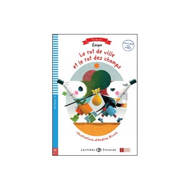 LEP 3: LE RAT DE VILLE ET LE RAT DES CHAMPS (+ CD)