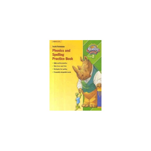 SCOTT FORESMAN READING STREET PRACTICE BOOK (LEVEL 2, GRADE1) (PHONICS AND SPELLING) PB