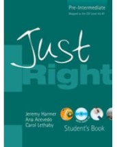 JUST RIGHT PRE-INTERMEDIATE SB (+ CD)