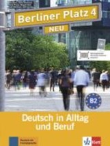 BERLINER PLATZ 4 KURSBUCH + ARBEITSBUCH (+ AUDIO CDS (2)) NEU