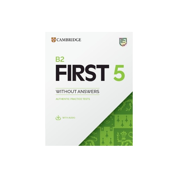 CAMBRIDGE ENGLISH FIRST 5 SB WO/A