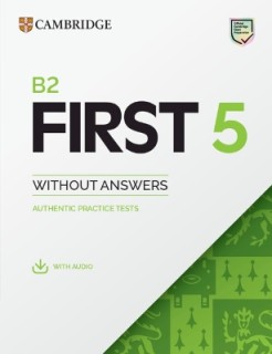 CAMBRIDGE ENGLISH FIRST 5 SB WO/A