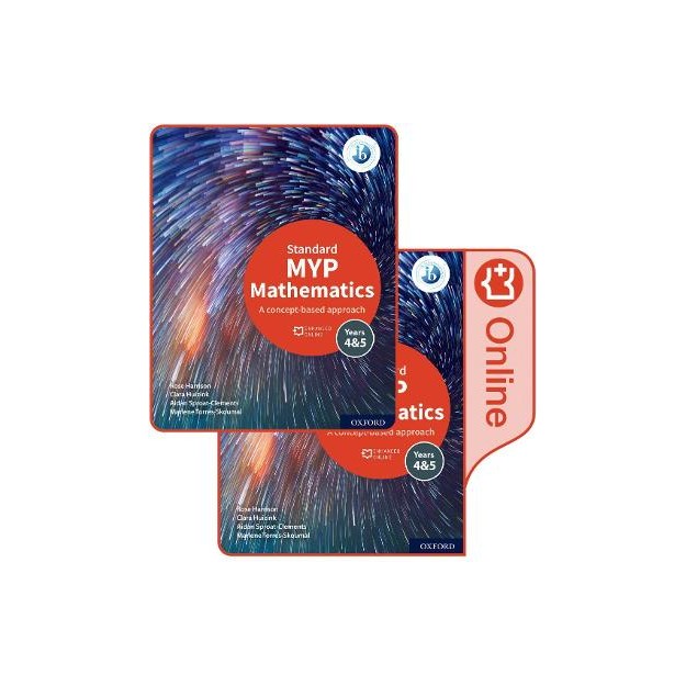 STANDARD MYP MATHEMATICS YEARS 4   5 PRINT AND ENHANCED ONLINE COURSEBOOK PACK