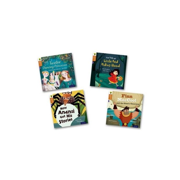 OXFORD READING TREE : TRADITIONAL TALES LEVEL 8 CLASS PACK OF 4