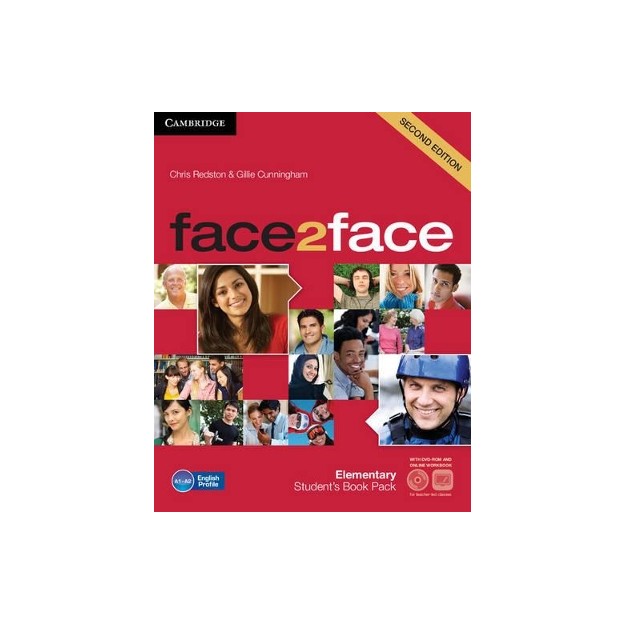 FACE 2 FACE ELEMENTARY SB (+ DVD-ROM + ON LINE W/B PACK) 2ND ED